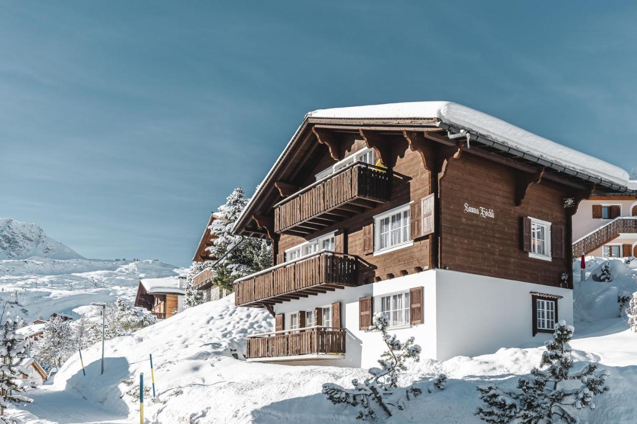 Chalet Sunna Hoeckli - Pistennah Und Ruhig Mit Panoramablick Arosa Exterior foto